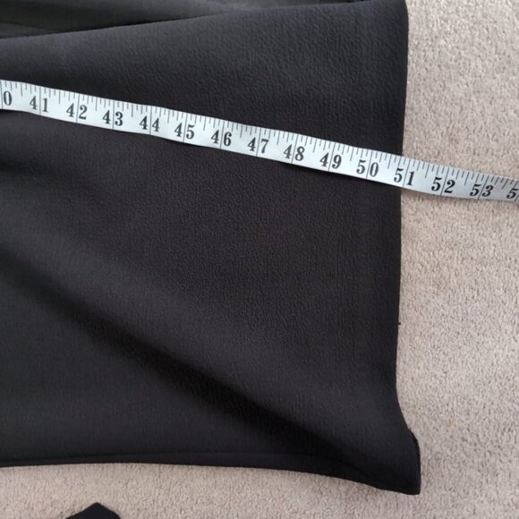 Le Chateau 90s Goth Victorian Bridesmaid Classy Strapless Gown Black L - Picture 5 of 7